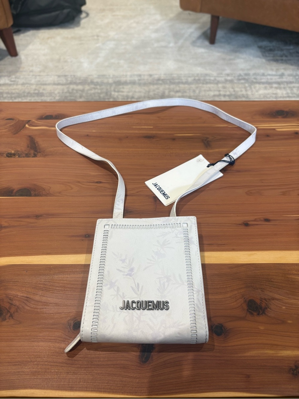 JACQUEMUS ROSEMARY COLOUR Le Gadjo leather bag